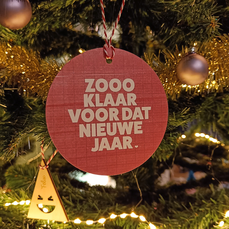 Kerstkaartenpakket Den boom in (6 kaartjes incl. enveloppen) - Afbeelding 7