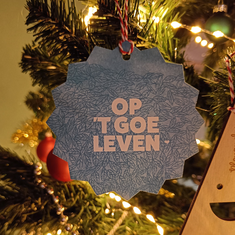 Kerstkaartenpakket Den boom in (6 kaartjes incl. enveloppen) - Afbeelding 5