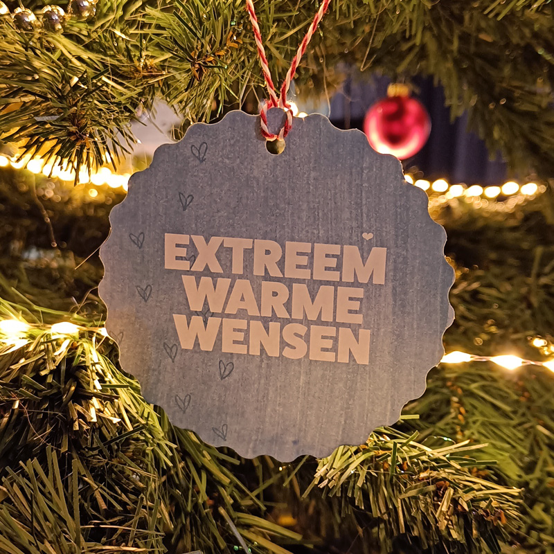 Kerstkaartenpakket Den boom in (6 kaartjes incl. enveloppen) - Afbeelding 4