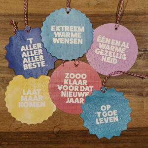 Kerstpakket met 6 kerstkaartjes en enveloppen